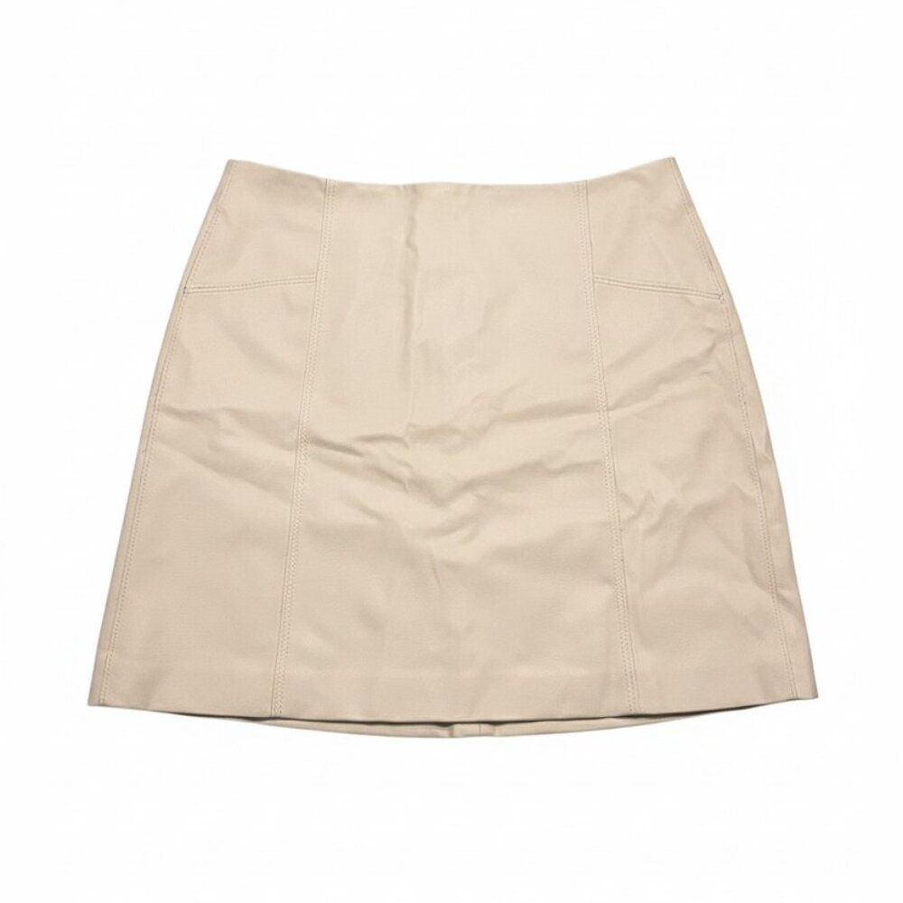 Faux Leather Skirt